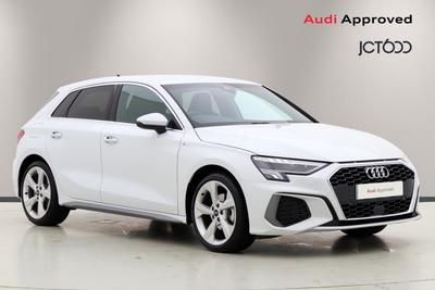 2024 AUDI A3 1.5 TFSI 35 S line Sportback 5dr Petrol S Tronic Euro 6 (s/s) (150 ps) at JCT600