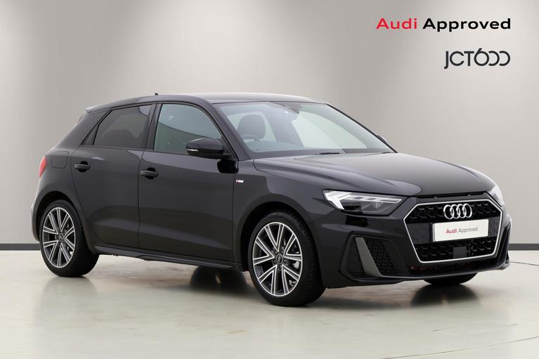 Used 2024 AUDI A1 1.0 TFSI 30 S line Sportback 5dr Petrol Manual Euro 6 (s/s) (116 ps) Black at JCT600