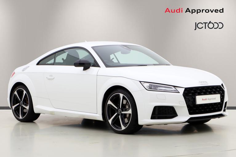 Used 2021 AUDI TT 2.0 TFSI 45 Sport Edition Coupe 3dr Petrol S Tronic Euro 6 (s/s) (245 ps) White at JCT600