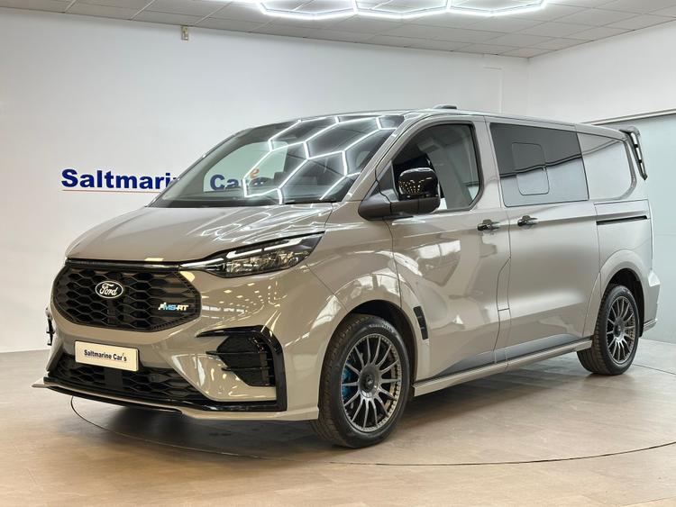 Used 2026 Ford Transit Custom 2.0 320 EcoBlue MS-RT Crew Van Double Cab 5dr Diesel Auto L1 H1 Euro 6 (s/s) (170 ps) Grey Matter at #sitename#