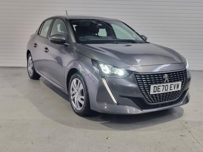 Used 2020 Peugeot 208 1.2 PureTech Active Hatchback 5dr Petrol Manual Euro 6 (s/s) (100 ps) Grey at Gravells