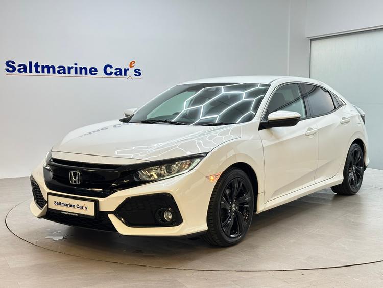 Used 2019 Honda Civic 1.0 VTEC Turbo SR Hatchback 5dr Petrol Manual Euro 6 (s/s) (126 ps) White at #sitename#