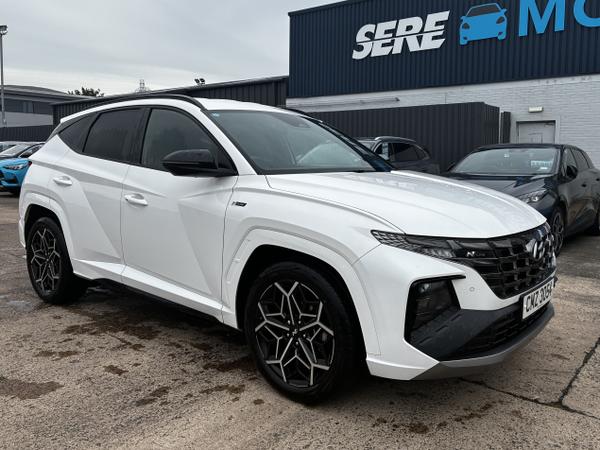 Used 2023 Hyundai TUCSON 1.6 TGDi N Line 5dr 2WD White at SERE Motors