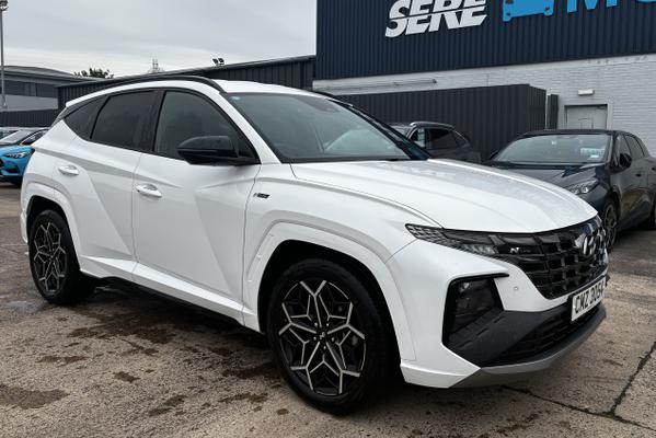 Used 2023 Hyundai TUCSON 1.6 TGDi N Line 5dr 2WD White at SERE Motors