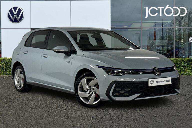 Used 2024 VOLKSWAGEN Golf GTE 1.5 TSI 272ps 6-Speed DSG 5 Door Crystal Ice Blue at JCT600