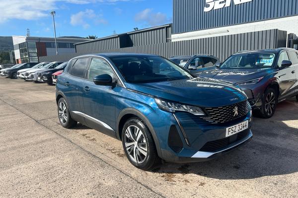 Used 2021 Peugeot 3008 1.2 PureTech Allure 5dr EAT8 Blue at SERE Motors