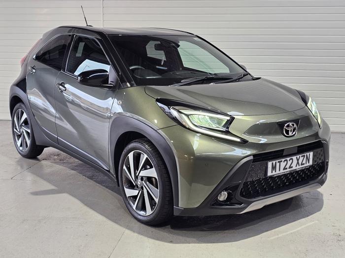 Used 2022 Toyota AYGO X VVT-I EXCLUSIVE GREEN at Windsors of Wallasey