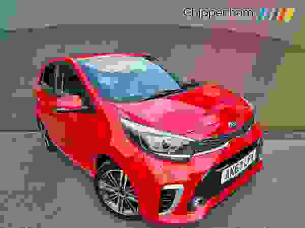 Used 2017 KIA PICANTO 1.25 GT-line S 5dr Red at Chippenham Motor Company