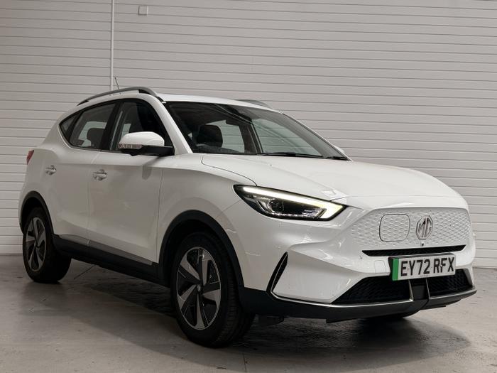 Used 2022 MG MG ZS 72.6kWh Trophy Connect Long Range SUV 5dr Electric Auto (156 ps) White at Windsors of Wallasey