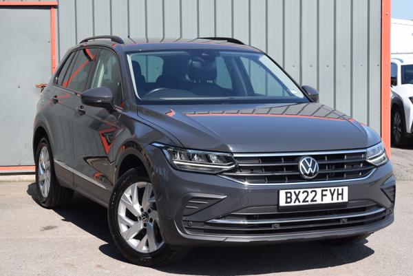 Used 2022 Volkswagen TIGUAN 1.5 TSI 150 Life 5dr DSG Grey at SERE Motors