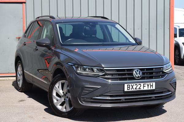 Used 2022 Volkswagen TIGUAN 1.5 TSI 150 Life 5dr DSG Grey at SERE Motors