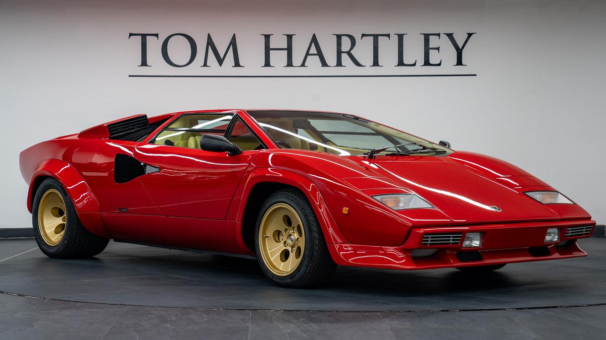 Used 1984 LAMBORGHINI Countach LP5000 S Rosso Siviglia at Tom Hartley