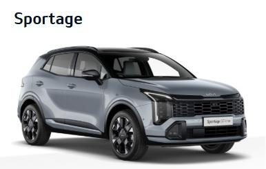 Used 2026 Kia Sportage 1.6 T-GDi HEV GT-LINE S Lunar Silver With Black Roof at Kia Motors UK
