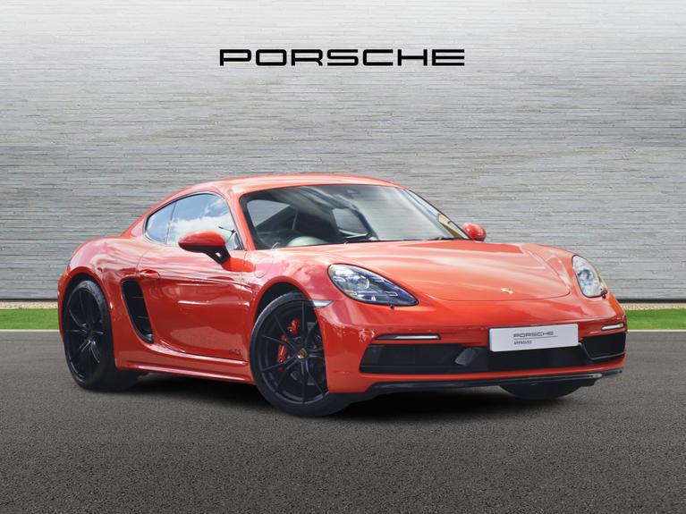 Used 2018 PORSCHE 718 Cayman 2.5T GTS Coupe 2dr Petrol PDK Euro 6 (s/s) (365 ps) Orange at JCT600