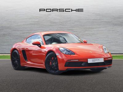 2018 PORSCHE 718 Cayman 2.5T GTS Coupe 2dr Petrol PDK Euro 6 (s/s) (365 ps) at JCT600
