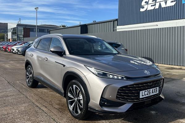Used 2026 MG HS 1.5 T-GDI Hybrid+ Trophy 5dr Auto Silver at SERE Motors