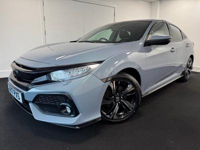 Used 2017 Honda Civic 1.5 VTEC Turbo Sport Hatchback 5dr Petrol Manual Euro 6 (s/s) (182 ps) at Hodgson Car Sales