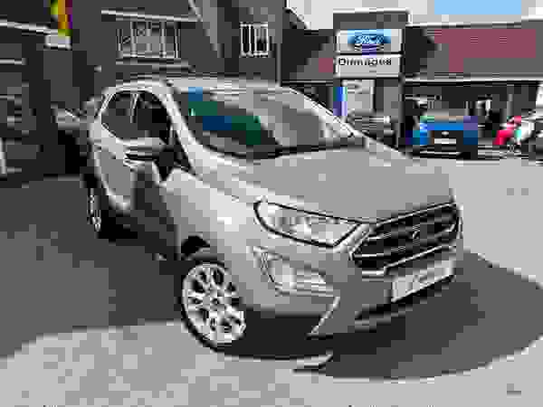 Used 2022 Ford EcoSport 1.0T EcoBoost GPF Titanium SUV 5dr Petrol Manual Euro 6 (s/s) (125 ps) Solar Silver at Dinnages