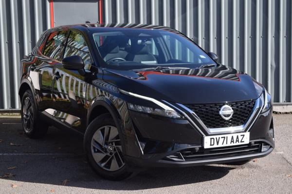 Used 2021 Nissan QASHQAI 1.3 DiG-T MH 158 Acenta Premium 5dr Xtronic Black at SERE Motors