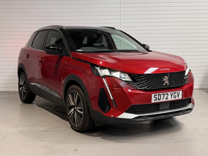 Used 2022 Peugeot 3008 1.2 PureTech GT Premium SUV 5dr Petrol EAT Euro 6 (s/s) (130 ps) Red at Windsors of Wallasey