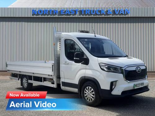 Used 2023 MAXUS E DELIVER 9 LUX DROP-SIDE [NX23VXV] WHITE at North East Truck & Van