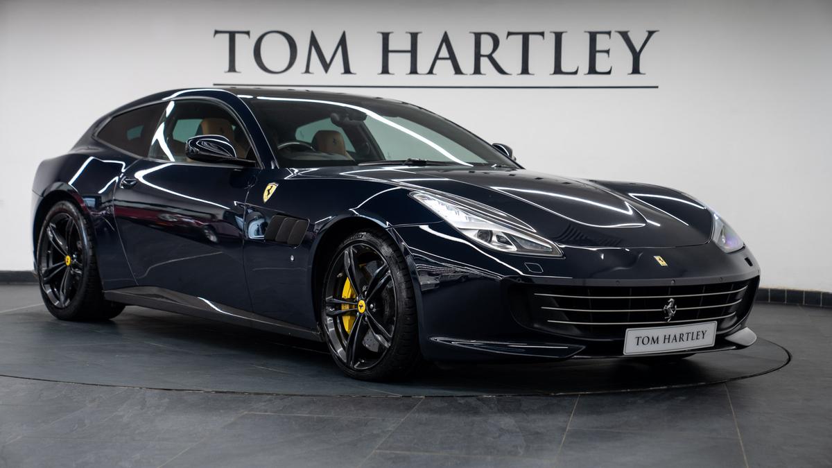 Used 2017 Ferrari GTC4 Lusso V12 Blu Pozzi at Tom Hartley
