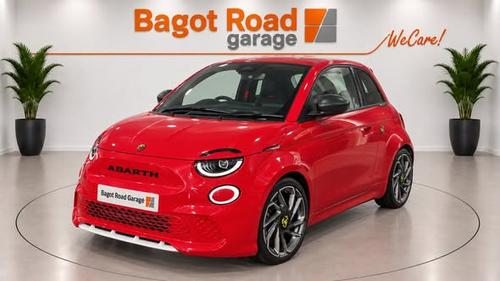 Used 2024 Abarth 500e Turismo 42 kWh 152 HP Automatic 3DR Hatch Adrenaline Red at Bagot Road