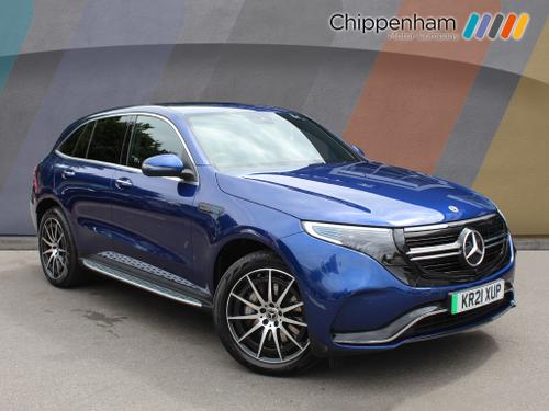 Used 2021 MERCEDES-BENZ EQC EQC 400 300kW AMG Line 80kWh 5dr Auto at Chippenham Motor Company