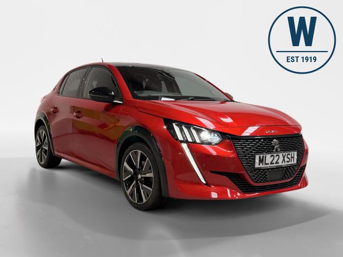 Used 2022 Peugeot 208 1.2 PureTech GT Hatchback 5dr Petrol Manual Euro 6 (s/s) (100 ps) Red at Windsors of Wallasey