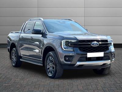 Used 2025 Ford Ranger 3.0 TD V6 EcoBlue Wildtrak Pickup Double Cab 4dr Diesel Auto 4WD Euro 6 (s/s) (240 ps) at Sinclair Direct