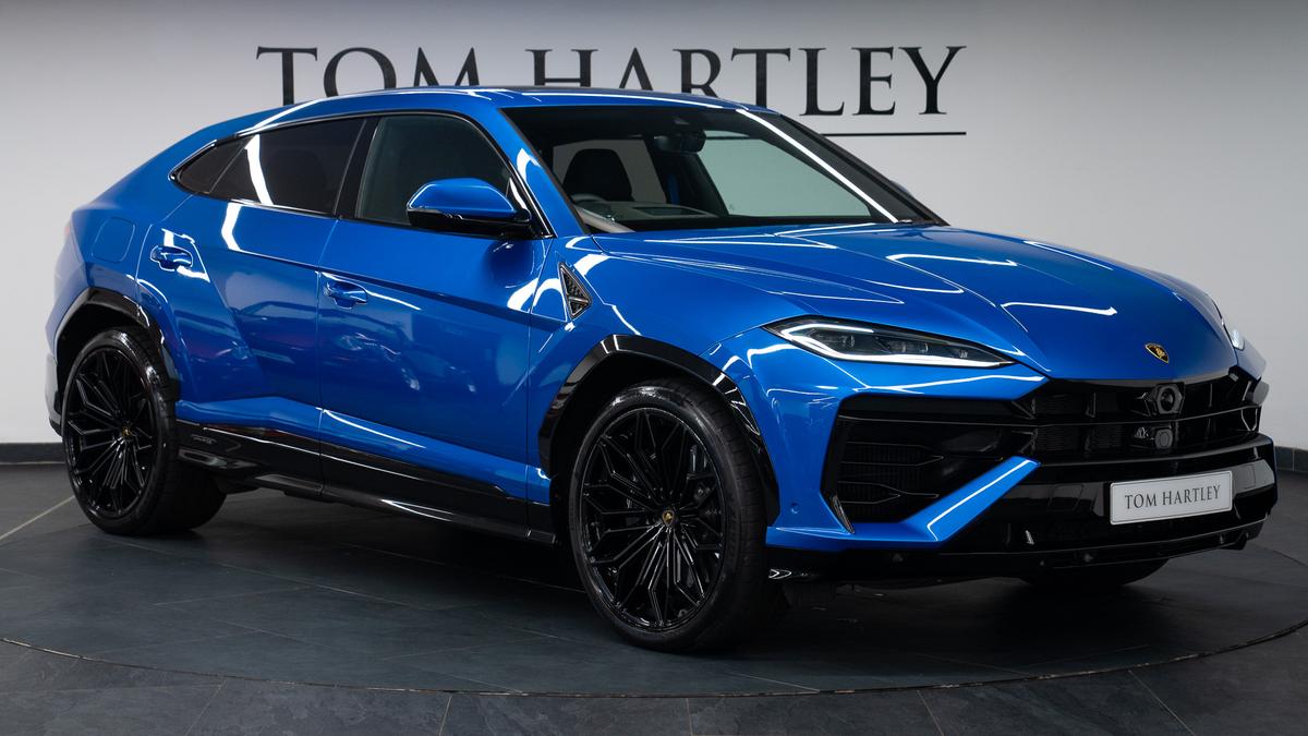 Used 2026 LAMBORGHINI Urus SE Blu Eleos at Tom Hartley
