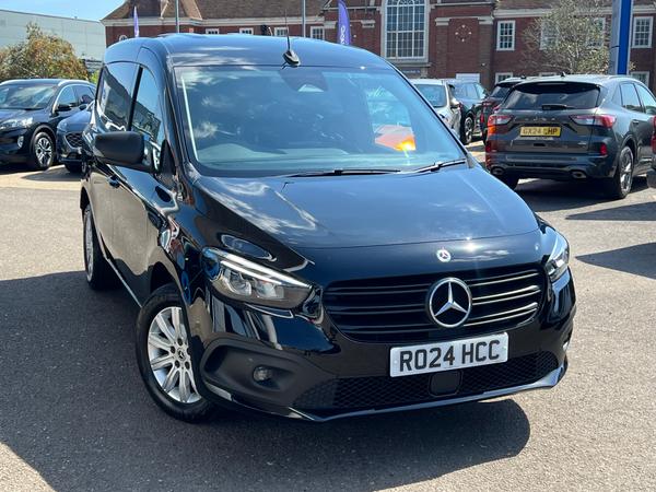 Used 2024 Mercedes-Benz Citan 1.5 110 CDI Premium Panel Van 5dr Diesel Manual L1 Euro 6 (s/s) (95 ps) Black at Dinnages