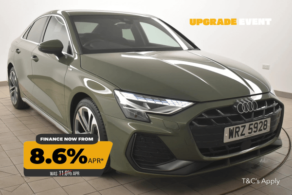 Used 2025 Audi A3 35 TFSI S Line 4dr S Tronic Green at SERE Motors