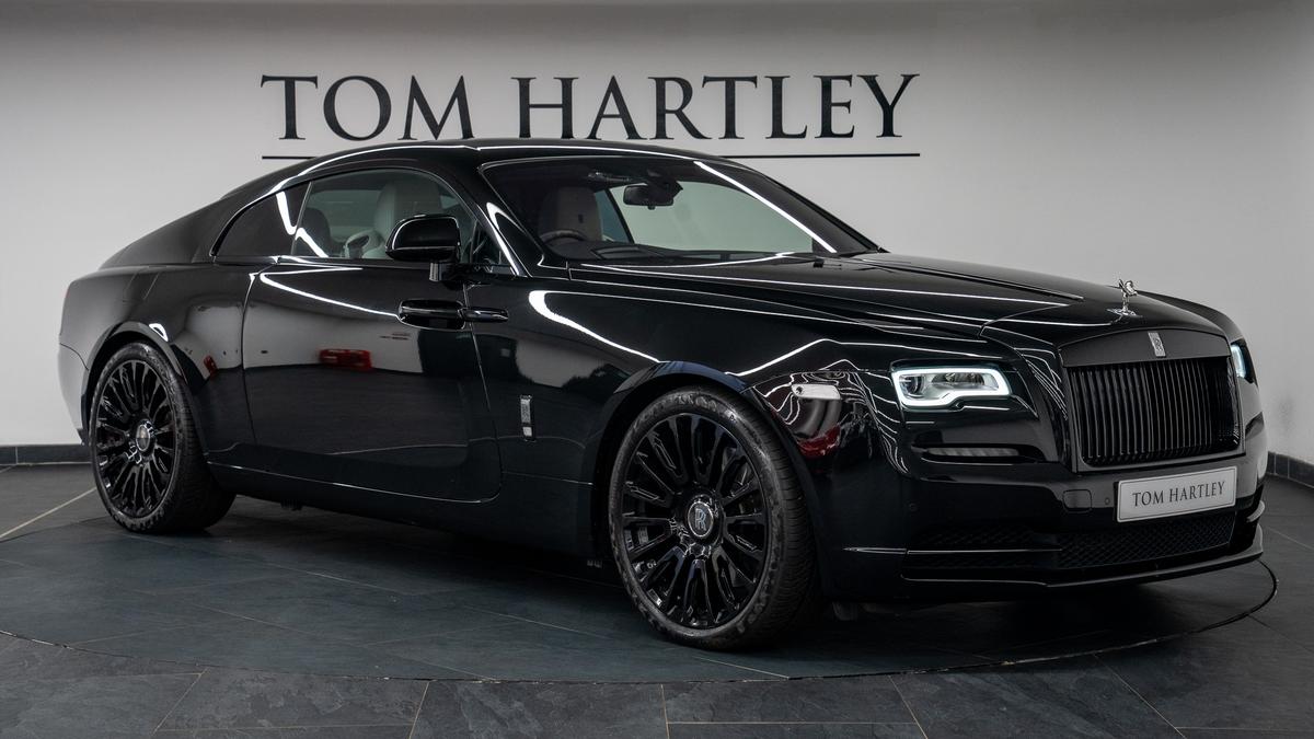 Used 2021 Rolls-Royce Wraith V12 Diamond Black Metallic at Tom Hartley