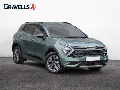 Used 2024 Kia SPORTAGE 1.6 h T-GDi GT-Line SUV 5dr Petrol Hybrid Auto Euro 6 (s/s) (226 bhp) Green at Gravells