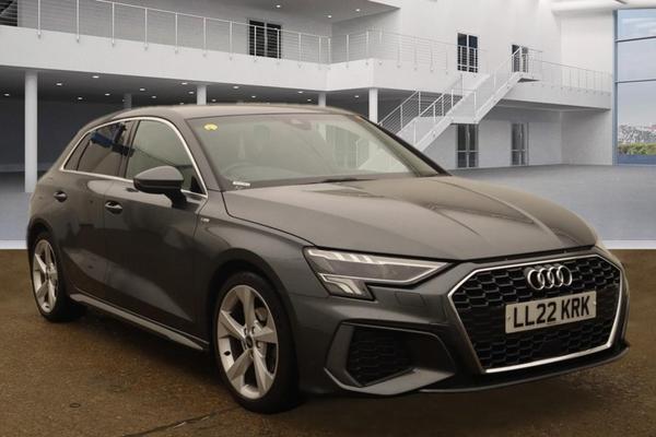 Used 2022 Audi A3 35 TFSI S Line 5dr S Tronic Grey at SERE Motors