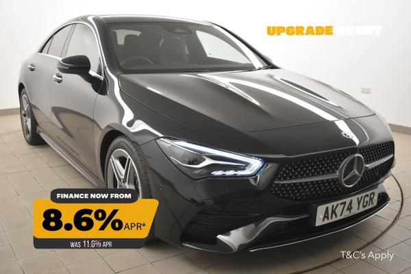 Used 2025 Mercedes-Benz CLA CLA 200 AMG Line Executive 4dr Tip Auto Black at SERE Motors