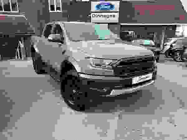 Used 2022 Ford Ranger 2.0 EcoBlue Raptor Pickup Double Cab 4dr Diesel Auto 4WD Euro 6 (s/s) (213 ps) Conquer Grey at Dinnages