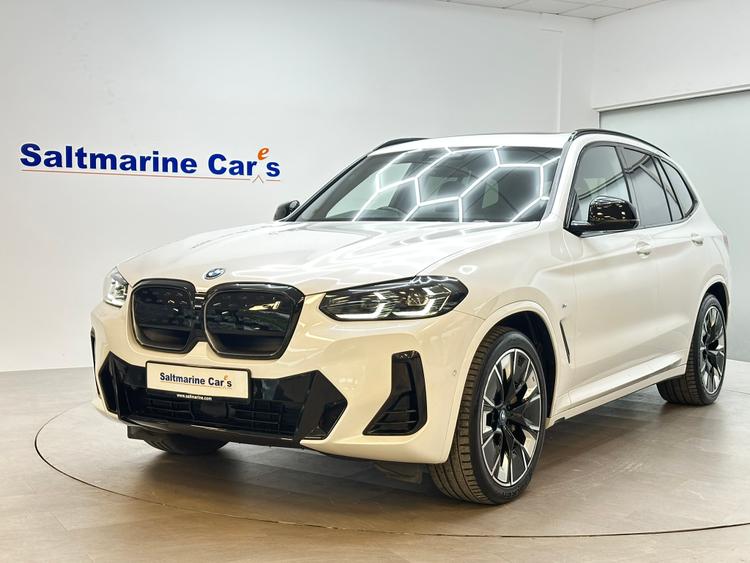 Used 2022 BMW iX3 80kWh M Sport Pro SUV 5dr Electric Auto (286 ps) White at #sitename#