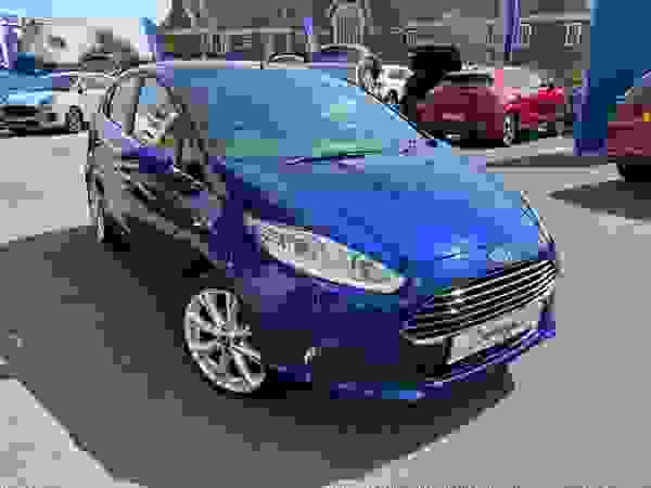 Used 2016 Ford Fiesta 1.0T EcoBoost Titanium Hatchback 5dr Petrol Manual Euro 6 (s/s) (100 ps) Blue at Dinnages