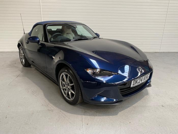 Used 2024 Mazda MX-5 1.5 SKYACTIV-G Kizuna Convertible 2dr Petrol Manual Euro 6 (s/s) (132 ps) Blue at Gravells