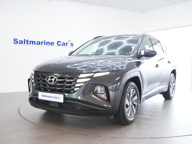 Used 2021 Hyundai TUCSON 1.6 h T-GDi SE Connect SUV 5dr Petrol Hybrid Auto Euro 6 (s/s) (230 ps) Grey at #sitename#