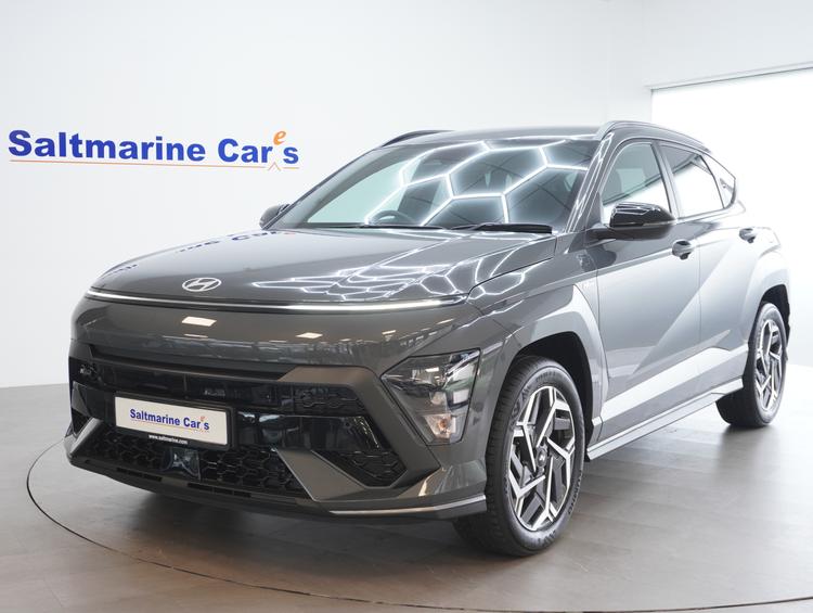 Used 2025 Hyundai KONA 1.6 h-GDi N Line SUV 5dr Petrol Hybrid DCT Euro 6 (s/s) (129 ps) Ecotronic Grey at #sitename#