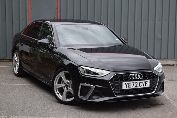 Used 2022 Audi A4 35 TFSI S Line 4dr S Tronic BLACK at SERE Motors