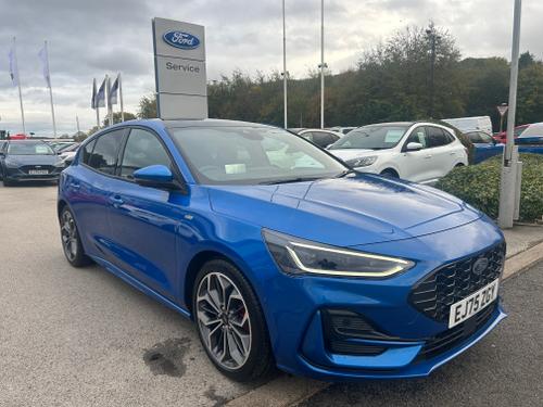 Used 2025 Ford Focus 1.0 MHEV ST-LINE X EDITION MILD HYBRID MEGA SPEC Desert Island Blue at Lawtons of Tadcaster