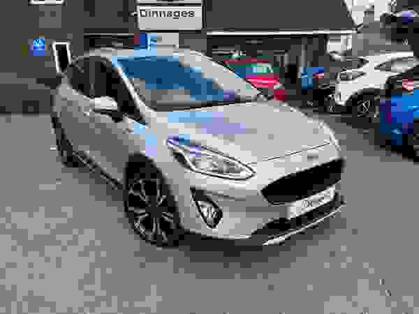 Used 2021 Ford FIESTA ACTIVE X EDITION 1.0T ECOBOOST 125PS 5DR MOONDUST SILVER at Dinnages