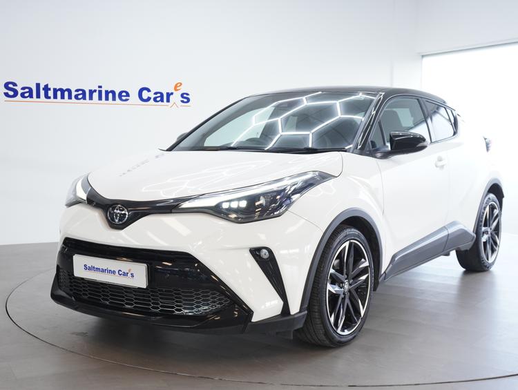 Used 2023 Toyota C-HR 1.8 VVT-h GR SPORT SUV 5dr Petrol Hybrid CVT Euro 6 (s/s) (122 ps) White at #sitename#