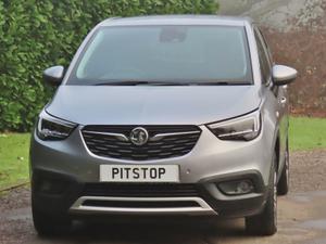 Used 2020 Vauxhall Crossland X 1.2 Turbo Elite Nav SUV 5dr Petrol Auto Euro 6 (s/s) (130 ps) Grey metallic at #sitename#
