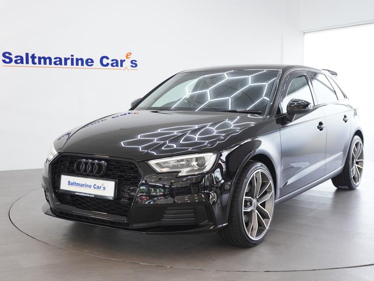 Used 2019 Audi A3 1.6 TDI 30 Sport Sportback 5dr Diesel S Tronic Euro 6 (s/s) (116 ps) Black at #sitename#