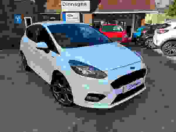 Used 2021 Ford FIESTA ST-LINE EDITION 1.0T ECOBOOST 125PS MHEV 5DR FROZEN WHITE at Dinnages